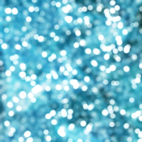 Intreepupil Unieke Abstract Blue Bokeh Feestelijke Verlichting — Stockfoto