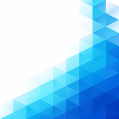 Mavi Izgara Mozaik Arkaplan, Yaratıcı Tasarım Şablonları