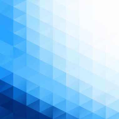 Mavi Izgara Mozaik Arkaplan, Yaratıcı Tasarım Şablonları