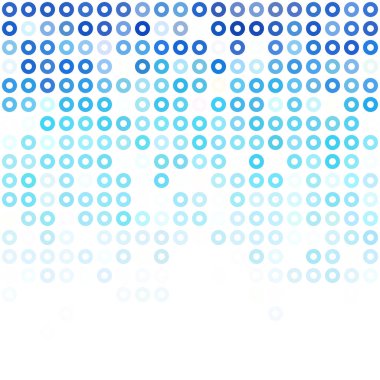 Mavi çörek arka plan, yaratıcı tasarım şablonları