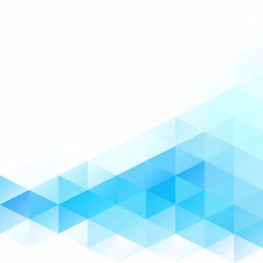 Mavi Izgara Mozaik Arkaplan, Yaratıcı Tasarım Şablonları