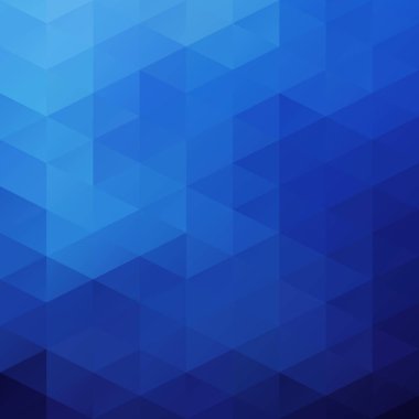 Mavi Izgara Mozaik Arkaplan, Yaratıcı Tasarım Şablonları