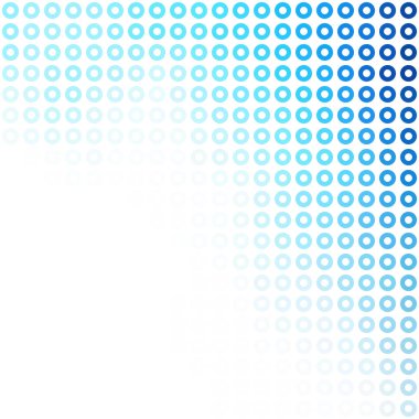 Mavi çörek arka plan, yaratıcı tasarım şablonları