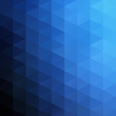 Mavi Izgara Mozaik Arkaplan, Yaratıcı Tasarım Şablonları