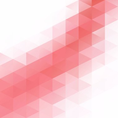 Kırmızı kılavuz Mozaik arka plan, yaratıcı tasarım şablonları