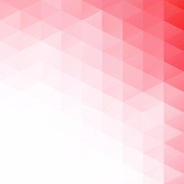 Kırmızı kılavuz Mozaik arka plan, yaratıcı tasarım şablonları