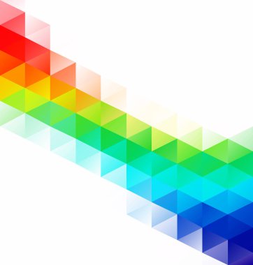 Renkli Izgara Mozaik Arkaplanı, Yaratıcı Tasarım Şablonları