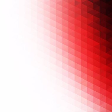 Kırmızı kılavuz Mozaik arka plan, yaratıcı tasarım şablonları