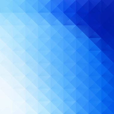 Mavi Izgara Mozaik Arkaplan, Yaratıcı Tasarım Şablonları