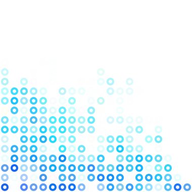 Mavi çörek arka plan, yaratıcı tasarım şablonları