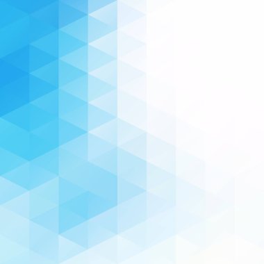 Mavi Izgara Mozaik Arkaplan, Yaratıcı Tasarım Şablonları