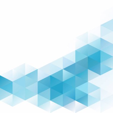 Mavi Izgara Mozaik Arkaplan, Yaratıcı Tasarım Şablonları