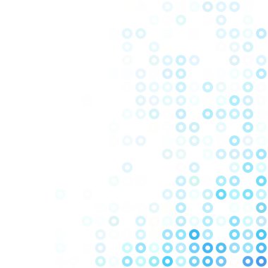 Mavi çörek arka plan, yaratıcı tasarım şablonları