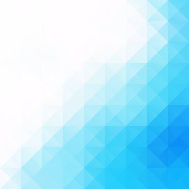 Mavi Izgara Mozaik Arkaplan, Yaratıcı Tasarım Şablonları