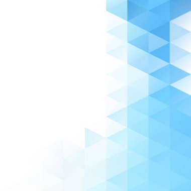 Mavi Izgara Mozaik Arkaplan, Yaratıcı Tasarım Şablonları