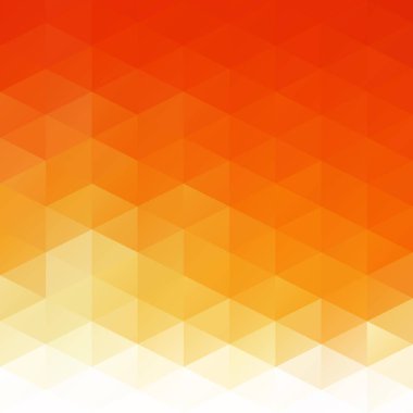 Turuncu Izgara Mozaik Arkaplan, Yaratıcı Tasarım Şablonları