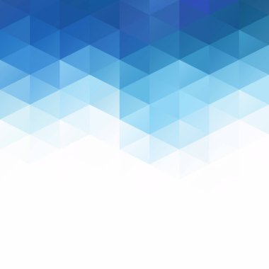 Mavi Izgara Mozaik Arkaplan, Yaratıcı Tasarım Şablonları