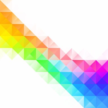 Renkli Izgara Mozaik Arkaplanı, Yaratıcı Tasarım Şablonları