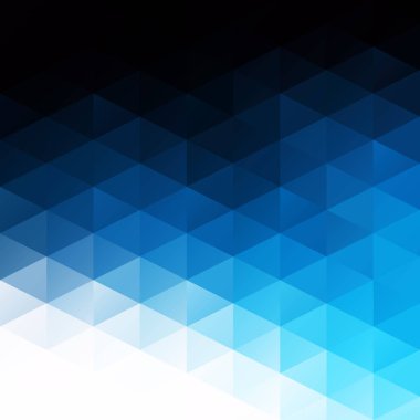 Mavi Izgara Mozaik Arkaplan, Yaratıcı Tasarım Şablonları