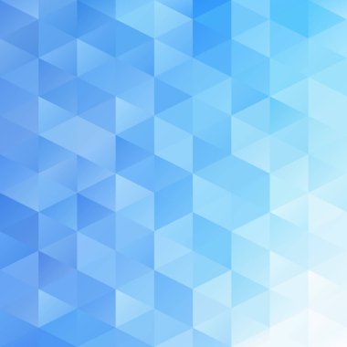 Mavi Izgara Mozaik Arkaplan, Yaratıcı Tasarım Şablonları