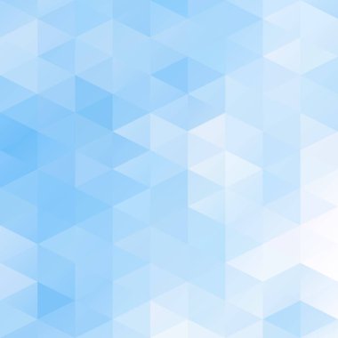 Mavi Izgara Mozaik Arkaplan, Yaratıcı Tasarım Şablonları