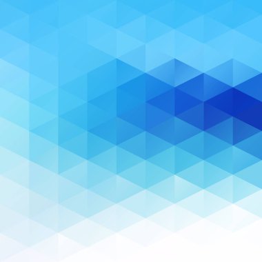 Mavi Izgara Mozaik Arkaplan, Yaratıcı Tasarım Şablonları