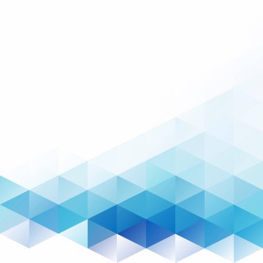 Mavi Izgara Mozaik Arkaplan, Yaratıcı Tasarım Şablonları