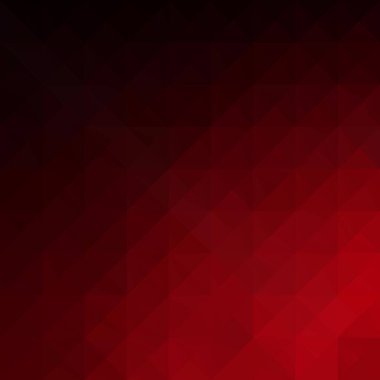 Kırmızı kılavuz Mozaik arka plan, yaratıcı tasarım şablonları