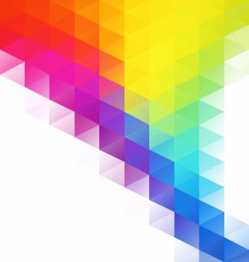 Renkli Izgara Mozaik Arkaplanı, Yaratıcı Tasarım Şablonları