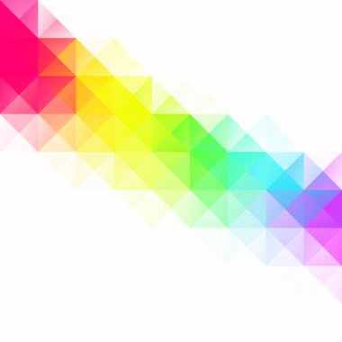 Renkli Izgara Mozaik Arkaplanı, Yaratıcı Tasarım Şablonları