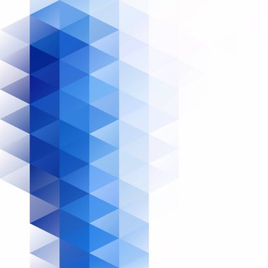 Mavi Izgara Mozaik Arkaplan, Yaratıcı Tasarım Şablonları