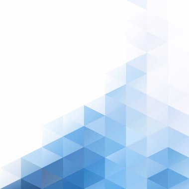 Mavi Izgara Mozaik Arkaplan, Yaratıcı Tasarım Şablonları