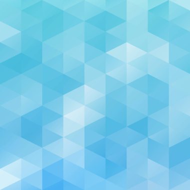 Mavi Izgara Mozaik Arkaplan, Yaratıcı Tasarım Şablonları