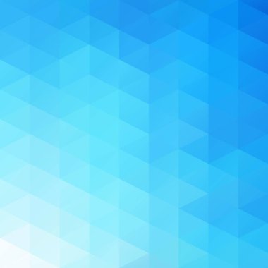 Mavi Izgara Mozaik Arkaplan, Yaratıcı Tasarım Şablonları