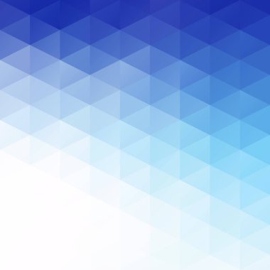 Mavi Izgara Mozaik Arkaplan, Yaratıcı Tasarım Şablonları