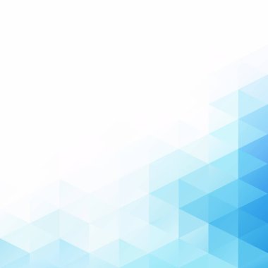 Mavi Izgara Mozaik Arkaplan, Yaratıcı Tasarım Şablonları