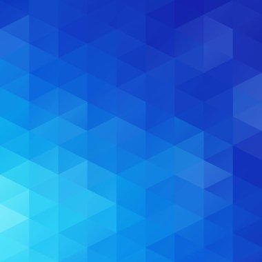 Mavi Izgara Mozaik Arkaplan, Yaratıcı Tasarım Şablonları