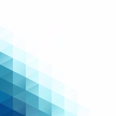 Mavi Izgara Mozaik Arkaplan, Yaratıcı Tasarım Şablonları