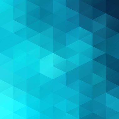 Mavi Izgara Mozaik Arkaplan, Yaratıcı Tasarım Şablonları