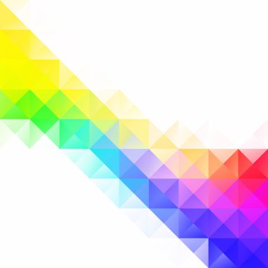 Renkli Izgara Mozaik Arkaplanı, Yaratıcı Tasarım Şablonları