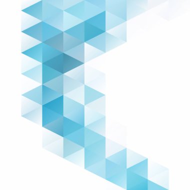 Mavi Izgara Mozaik Arkaplan, Yaratıcı Tasarım Şablonları