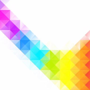 Renkli Izgara Mozaik Arkaplanı, Yaratıcı Tasarım Şablonları