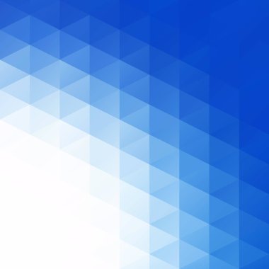 Mavi Izgara Mozaik Arkaplan, Yaratıcı Tasarım Şablonları