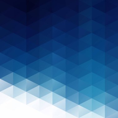 Mavi Izgara Mozaik Arkaplan, Yaratıcı Tasarım Şablonları