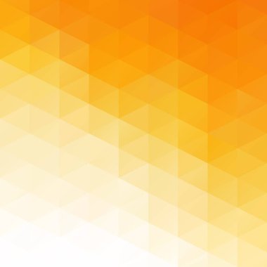 Turuncu Izgara Mozaik Arkaplan, Yaratıcı Tasarım Şablonları