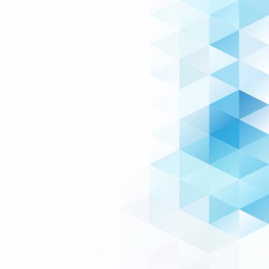 Mavi Izgara Mozaik Arkaplan, Yaratıcı Tasarım Şablonları