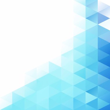 Mavi Izgara Mozaik Arkaplan, Yaratıcı Tasarım Şablonları