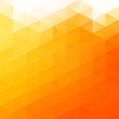 Turuncu Izgara Mozaik Arkaplan, Yaratıcı Tasarım Şablonları