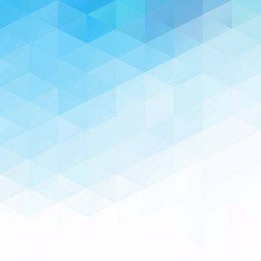 Mavi Izgara Mozaik Arkaplan, Yaratıcı Tasarım Şablonları