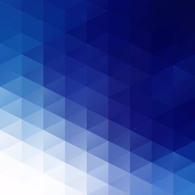 Mavi Izgara Mozaik Arkaplan, Yaratıcı Tasarım Şablonları